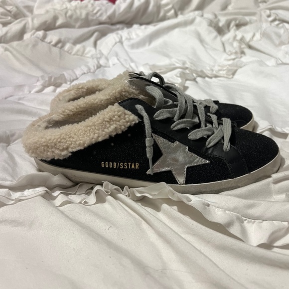 Golden Goose Slides black glitter - Picture 3 of 5